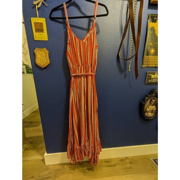 Sz S (16/0X) City Chic Maxi Tiger Lily Stripe NWT! - Picture 6 of 10